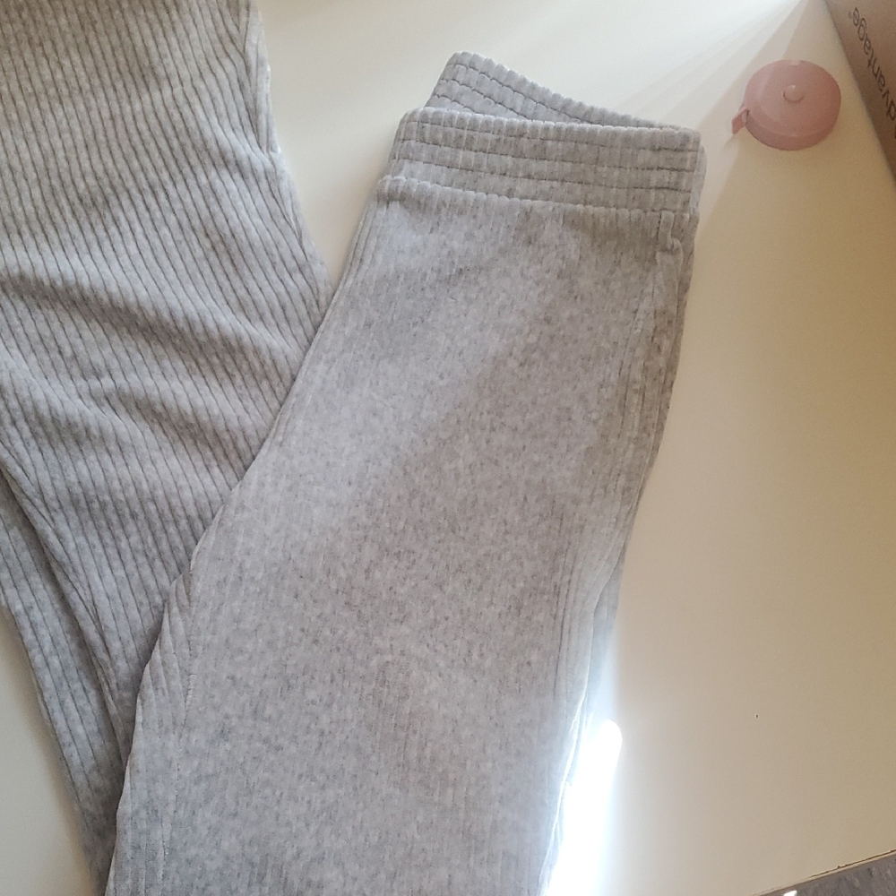 Aerie Pants - Light Gray Soft
